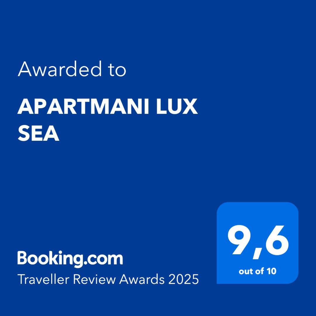 Apartmani Lux Sea 尤塔哈 外观 照片